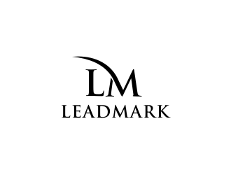 LeadMark logo design by Barkah