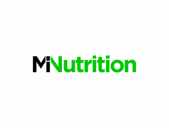 MI Nutrition logo design by santrie
