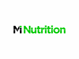 MI Nutrition logo design by santrie