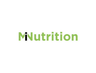 MI Nutrition logo design by blessings
