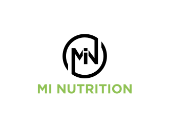 MI Nutrition logo design by blessings