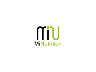 MI Nutrition logo design by mamat