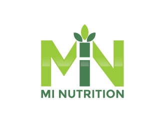 MI Nutrition logo design by adwebicon