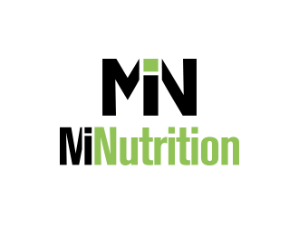 MI Nutrition logo design by Inlogoz
