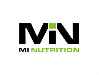 MI Nutrition logo design by evdesign