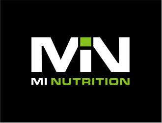 MI Nutrition logo design by evdesign