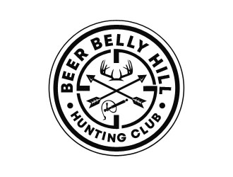 Beer Belly Hill Hunting Club  logo design by Benok
