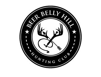 Beer Belly Hill Hunting Club  logo design by shravya