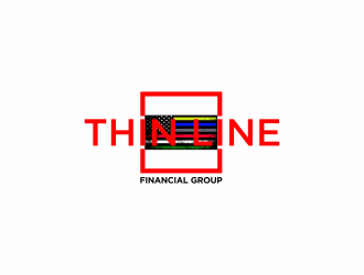 Thin Line Financial Group logo design by santrie