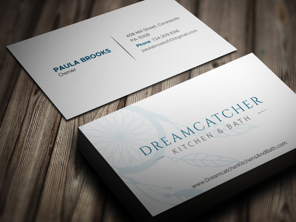 Dreamcatcher Kitchens & Bath logo design by Kindo