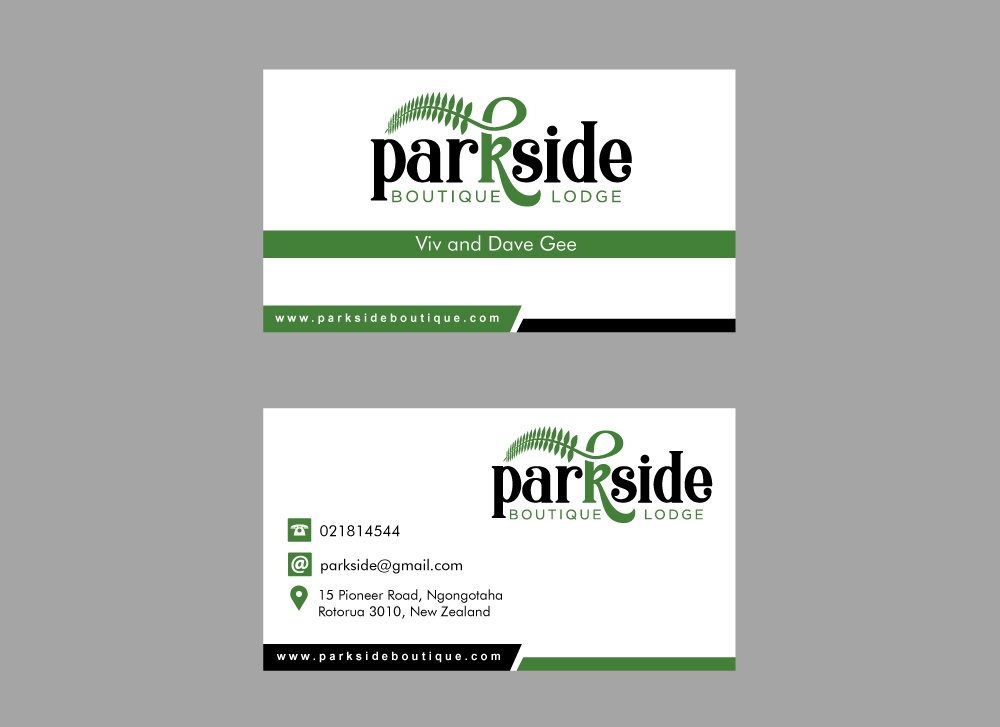Parkside Boutique Lodge logo design by shravya