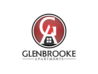Glenbrooke Apartments logo design by perf8symmetry