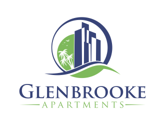 Glenbrooke Apartments logo design by pakNton