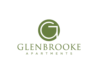Glenbrooke Apartments logo design by denfransko