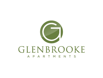 Glenbrooke Apartments logo design by denfransko