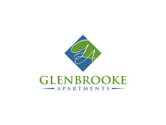 Glenbrooke Apartments logo design by semar