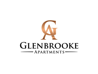 Glenbrooke Apartments logo design by sheilavalencia