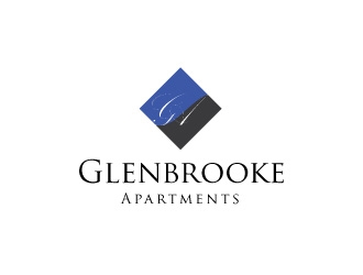 Glenbrooke Apartments logo design by crazher