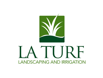 L A Turf logo design by kunejo