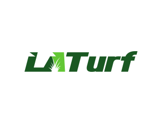 L A Turf logo design by lexipej