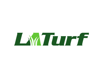 L A Turf logo design by lexipej