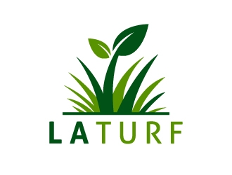 L A Turf logo design by akilis13