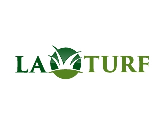L A Turf logo design by akilis13