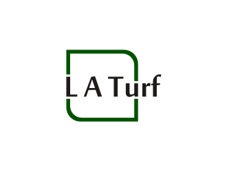 L A Turf logo design by Barkah