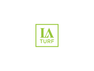 L A Turf logo design by Naan8