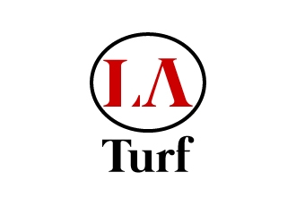 L A Turf logo design by uttam