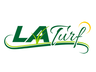 L A Turf logo design by Coolwanz