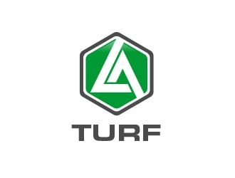 L A Turf logo design by MarkindDesign