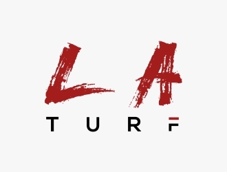 L A Turf logo design by falah 7097