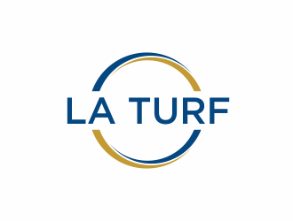 L A Turf logo design by santrie