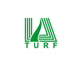 L A Turf logo design by coco