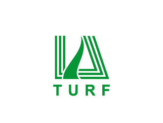 L A Turf logo design by coco