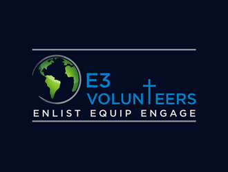 E3 Volunteers logo design by KQ5