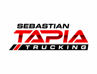 Sebastian Tapia Trucking logo design by mutafailan