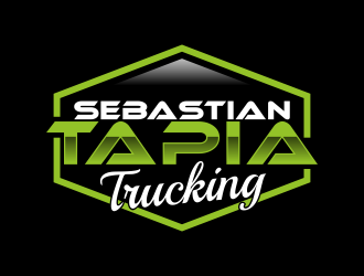 Sebastian Tapia Trucking logo design by graphicstar