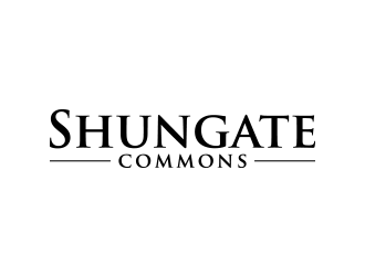 Shungate Commons logo design by lexipej