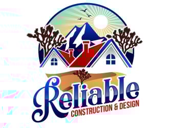 Reliable Construction & Design logo design by uttam