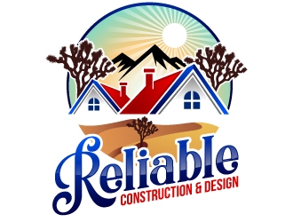 Reliable Construction & Design logo design by uttam