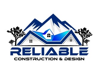 Reliable Construction & Design logo design by uttam