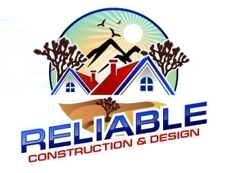 Reliable Construction & Design logo design by uttam