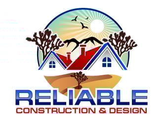 Reliable Construction & Design logo design by uttam