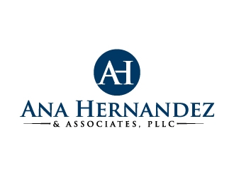 Ana Hernandez & Associates, PLLC logo design by jaize