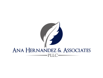 Ana Hernandez & Associates, PLLC logo design by Greenlight