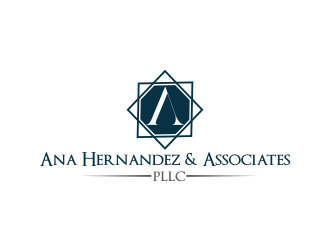 Ana Hernandez & Associates, PLLC logo design by Greenlight