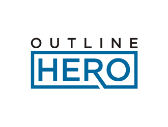 Outline Hero logo design by rief