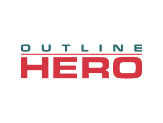 Outline Hero logo design by maseru